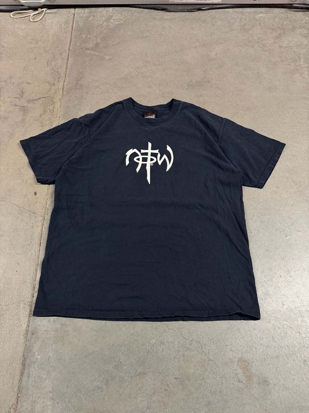 Y2K Not Of This World T-Shirt Large Black Graphic Tee NOTW